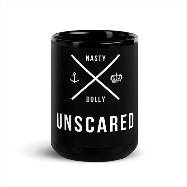 Mug brillant noir - Partenariat Nasty D0lly / UNSCARED