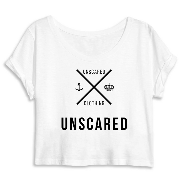Crop Top "UNSCARED"